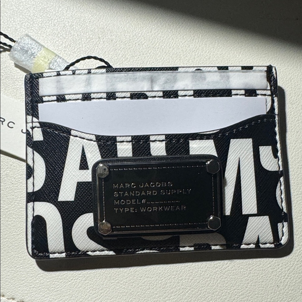 NWT✨ Marc Jacobs Monochrome Card Holder